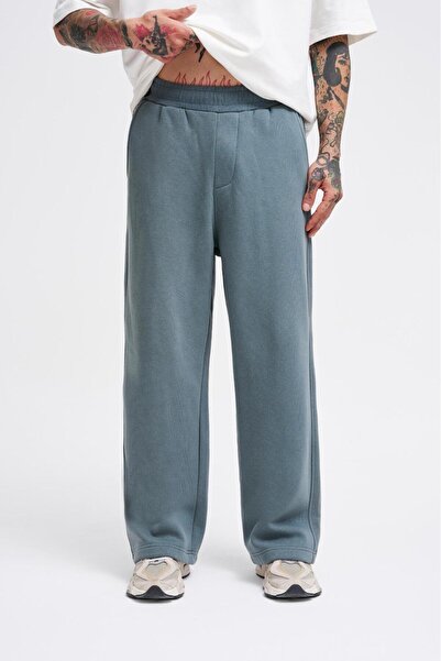 Machinist Pantaloni de sport largi, supradimensionați, albaștri pentru bărbați