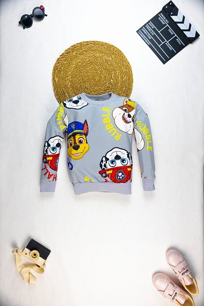 Yalçınoğlu Kids Ready to Play the Game - Parka? I Kids Set Soft and Raster Sweat t