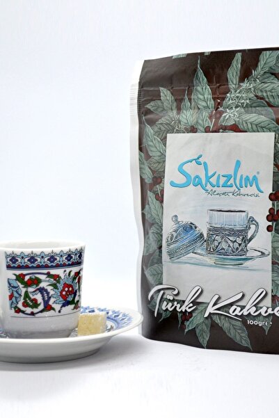 İMREN ALAÇATI TATLICISI & SAKIZLIM Sakızlım Geleneksel Sade Türk Kahvesi 100gr