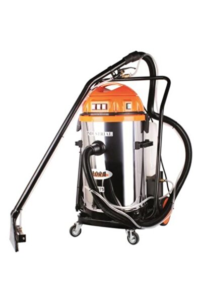 Flora Ex375 3 Motor Sanayi Tipi Halı Ve Koltuk Yıkama Süpürgesi 75 Lt