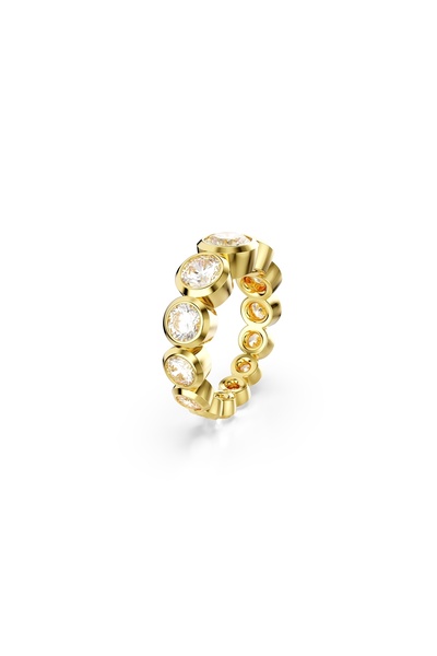Swarovski Bernsteinfarbener goldfarbener Ring 5705475/CFG