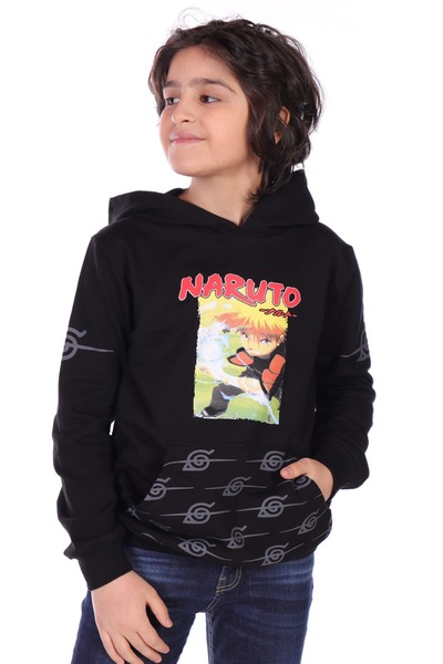 Toontoy Băiatul Naruto cu imprimeu Swea tricou