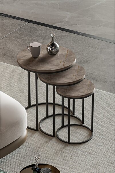 GOLDFALEZ Zigon Sehpa C Lüx Gordion