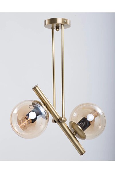 NZL Lighting Libra Eskitme Kaplama Bal Camlı Salon Avize