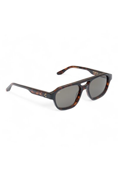 UNIQUE DESIGN MILANO The Richie Havana Unisex Sunglasses