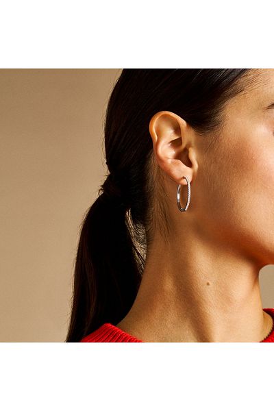Fossil Ellis Silver Earrings Ja7274040