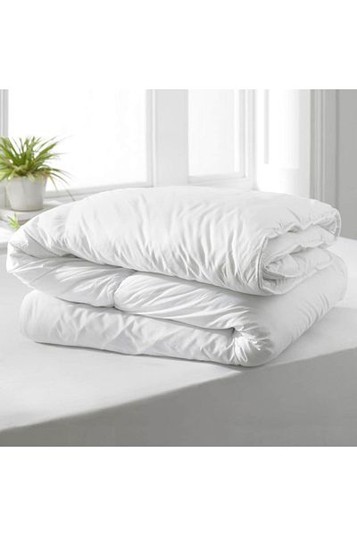 Orange Bed & Bath Quilted Single Duvet Insert - 260x240 Cms - Down Alternative