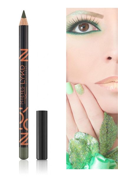 lykd 705 Model Forest Green Eye Liner