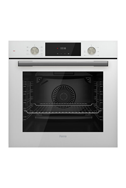 Ferre Flowart Luxury Serisi Beyaz MEGA Ankastre Set ( D064 - Ed036 - Qms63cb )