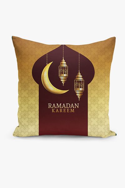 Filamente Set de huse de pernă cu model special Ramadan din 4 piese - imprimate digital pe două fețe