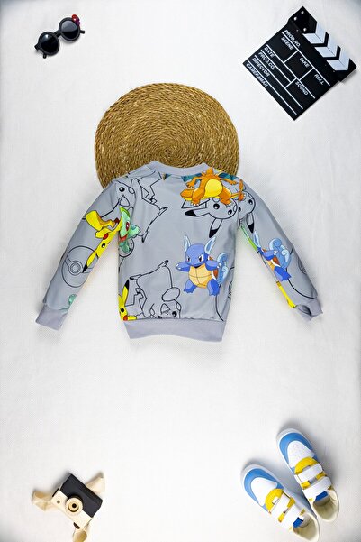 Yalçınoğlu Kids Παιχνίδι για παιχνίδι - Είστε έτοιμοι να πάτε στο Parka; I Παιδικό Σετ Μαλακό και Ανυψωμένο Φούτερ Τ