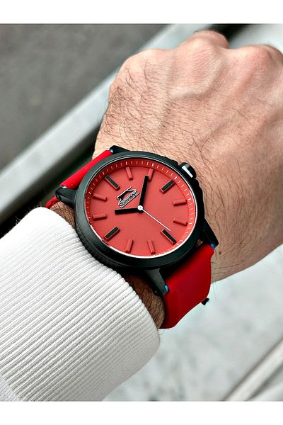 Slazenger Original 5 Atm Waterproof Silicone Band Men's Wrist Watch 2220