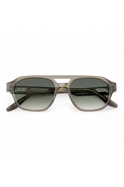 UNIQUE DESIGN MILANO The Richie Green Unisex Sunglasses