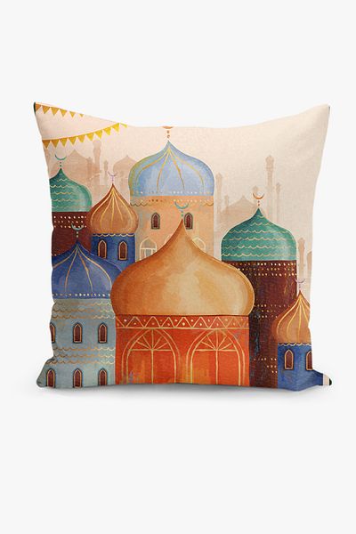 Filamente Set de huse de pernă cu model special Ramadan din 4 piese - imprimate digital pe două fețe