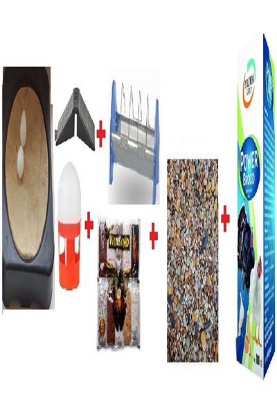 TEKPLAST مجموعة تربية الحمام (حبوب الحمام + تغذية الحمام + حبوب الحمام + فيتامين الحمام + حبوب الحمام + تغذية