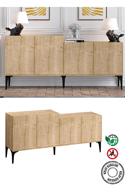 DECORMET Orso Konsol Safir Meşe- Dec-20067