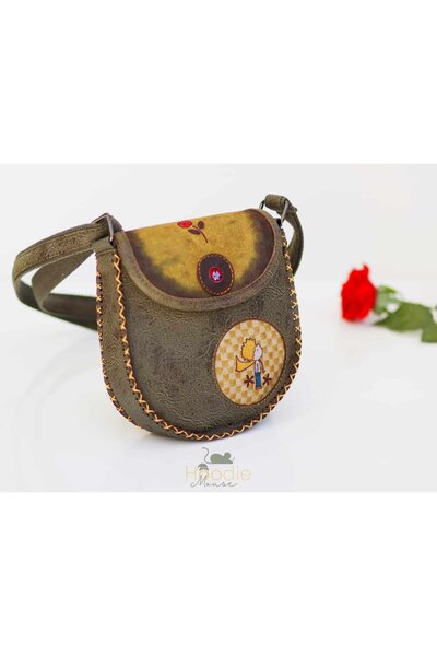 HOODİEMOUSE Küçük Prens Figürlü Çapraz Örgülü Kol Çantası Etnik Bohem Style -...