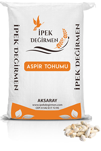 İpek Değirmen 3 Kg Yemlik Yağlı Aspir Tohumu Tavuk Güvercin Kuş Yemi