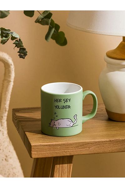 LC Waikiki Lcw Mixed Printed Ceramic Mug 320 ml