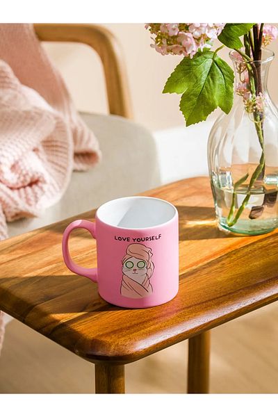 LC Waikiki Lcw Mixed Printed Ceramic Mug 320 ml