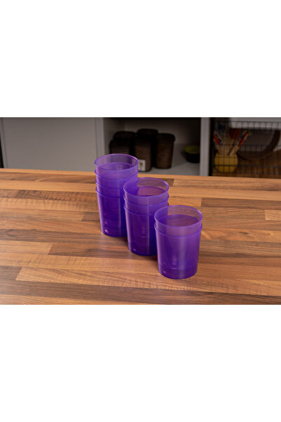 SUPERPUP 10Pcs 380 Cc Lila Picnic & Camping Cup - Unbreakable & Round Bowl, Dessert & Spicy Pp 5
