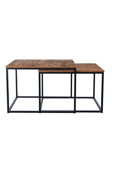 micasa Melamine Rectangular Coffee Table Set