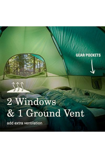 Coleman Sundome 6-Person Outdoor Camping Tent 10 x 10ft