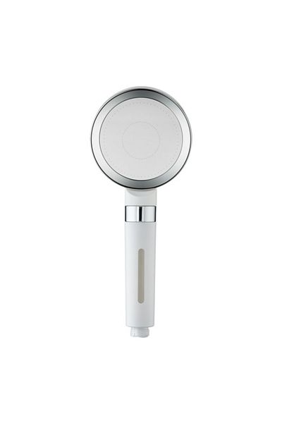AQUADROP Round High Pressure Handheld Shower with Ergonomic Handle