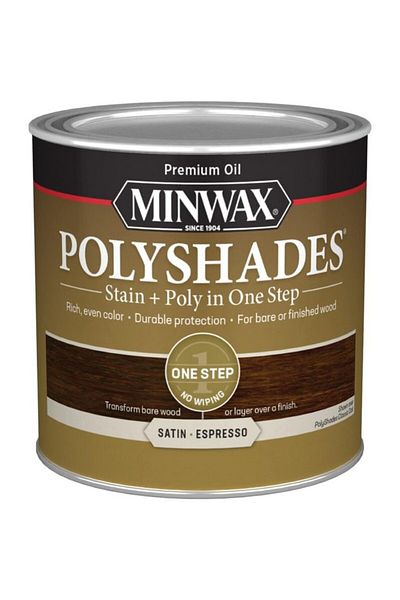 Minwax Polyshades Wood Stain and Polyurethane Finish 0.5pt