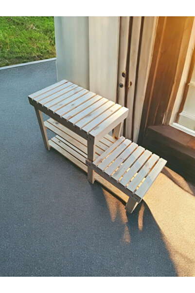 aryawoodcraft Katlı Bench Ayakkabılık