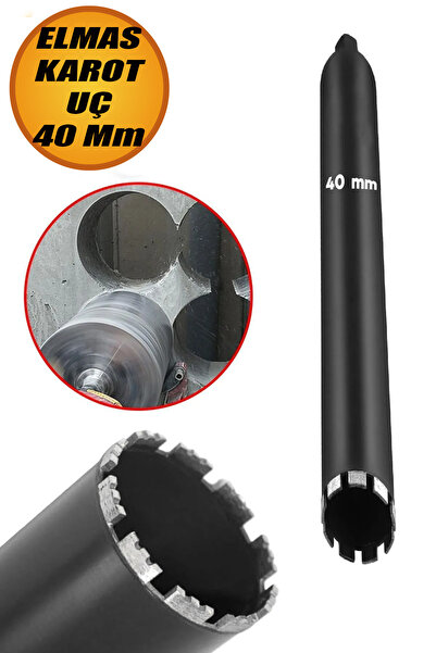 NUBLADO Beton Zemin Duvar Delme Elmas Karot Ucu 40 mm Delik Açma Panç Aparat ...