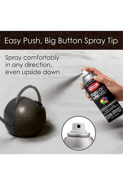 Krylon طلاء بخاخ وطبقة أساسية من Fusion All-In-One سعة 12 أونصة K02771007