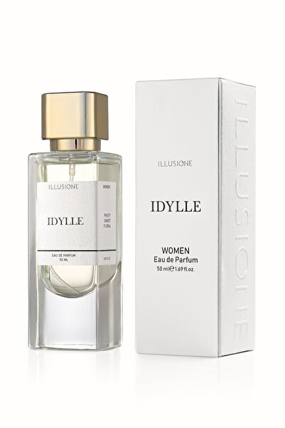 ILLUSIONE FRAGRANCE Idylle Edp Kadın Parfüm 50ml | Meyveli-şekerli-çiçeksi | Vişne, Ahududu, Yasemin, Paçuli
