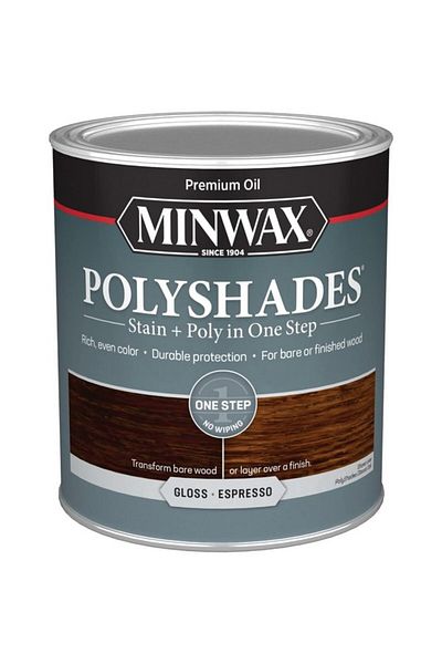 Minwax Polyshades One Step Wood Stain and Polyurethane Finish 1qt