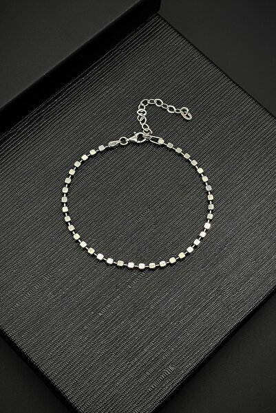 FRNCH 925 Ayar Gümüş Italyan Model Gümüş Renk Erkek Bileklik Frj12174-3174-a2