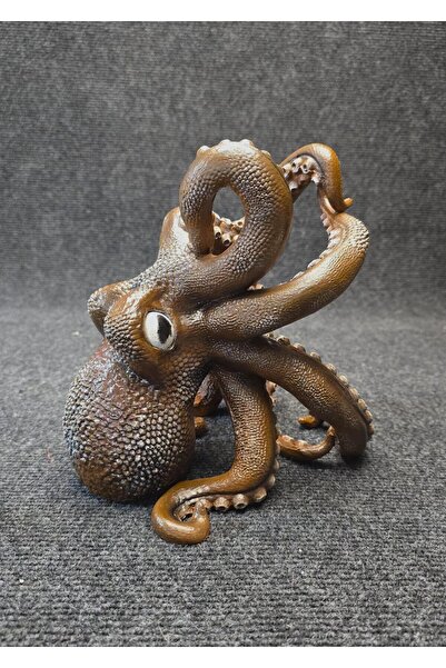 ekinoksart Ahtapot Şaraplık Tasarım Heykel Biblo