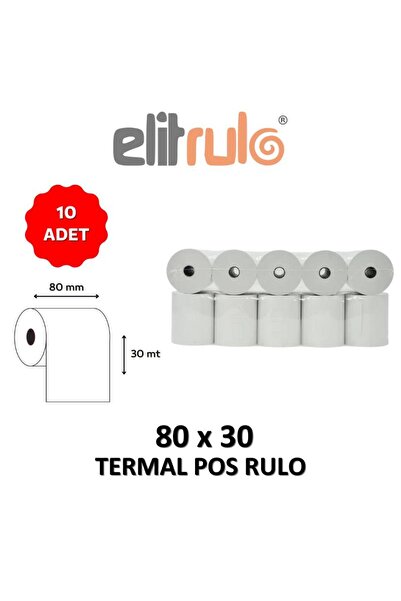 Elit Rulo Elitrulo Termalno Pos rola 80mm x 30m - 10 komada