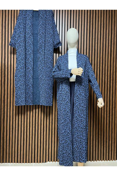 ayseningiyimevi Leopard Pattern Knitwear Cardigan