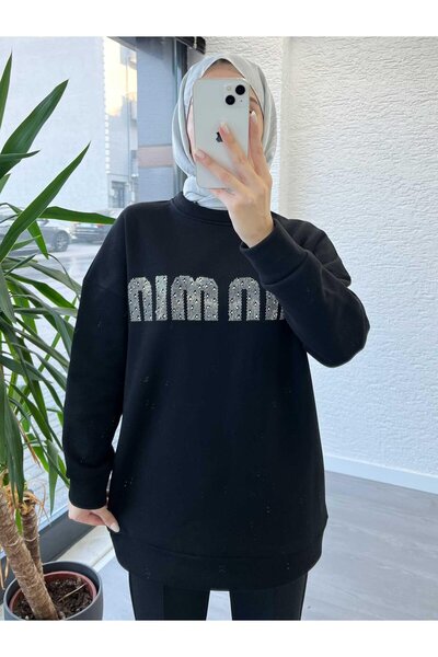 MELEK ARAZ Hanorac Jardonlu pentru femei negre