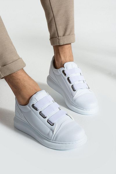 L.A Polo 341 White Color White Sole Casual Men's Sneakers