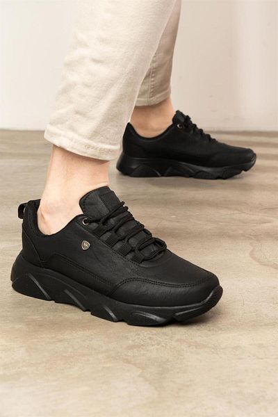 L.A Polo 05 Black Color Black Sole Men's Casual Shoes