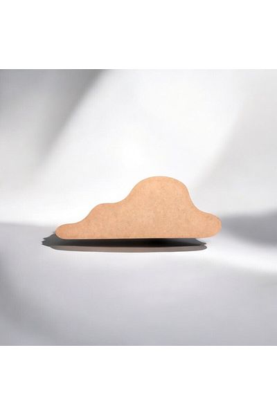 Yumuşakkeçe Mdf Cloud Figure 30*20 cm