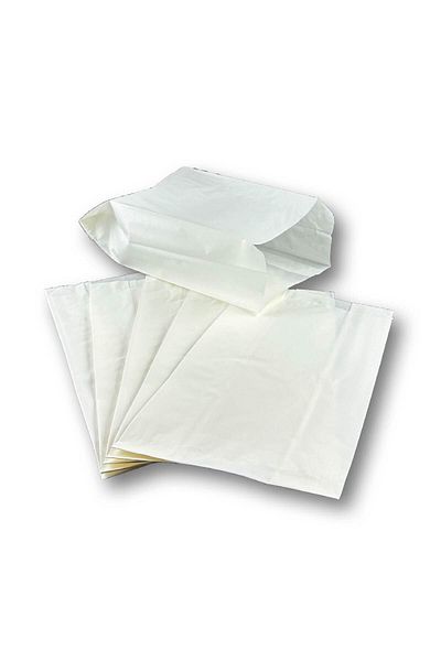 Home Large Size Oil Paper Bag, Gift Package 15X28,5Cm White Color 250 Pieces