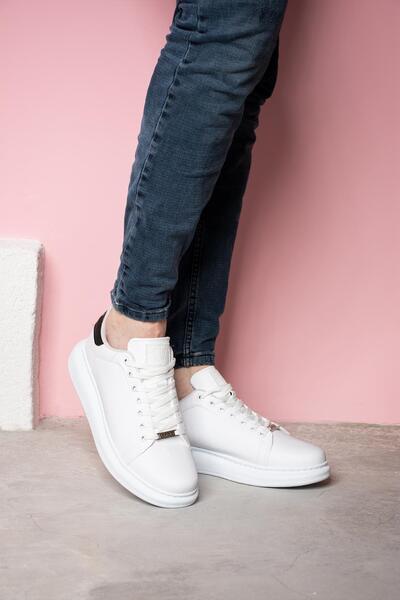 L.A Polo Beyaz - 051 Unisex Mcqueen Style Spor Ayakkabı