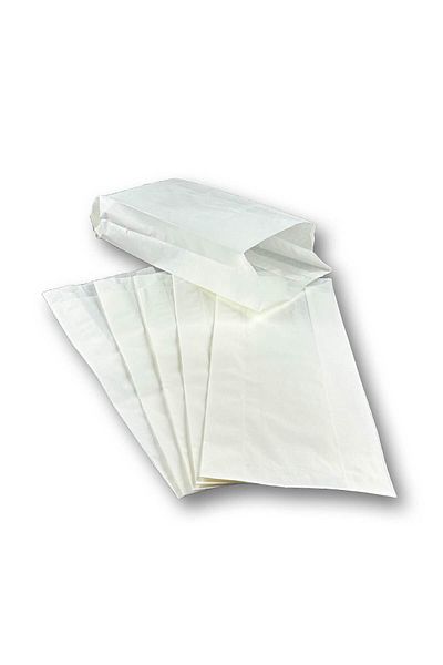 Home Medium Size Oil Paper Bag, Gift Package 12X29Cm White Color 500 Pieces