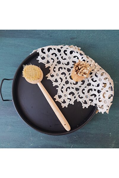 Tampiko Uzun Saplı Ahşap Bulaşık ve Lavabo Fırçası