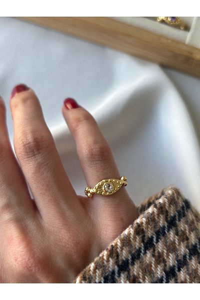 ringbox Eye Model Stone Sparrow Finger Ring