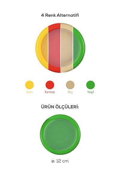 Vienev Green 3-Piece Fridge Protection Set - Lemon, Onion, Tomato Storage Boxes