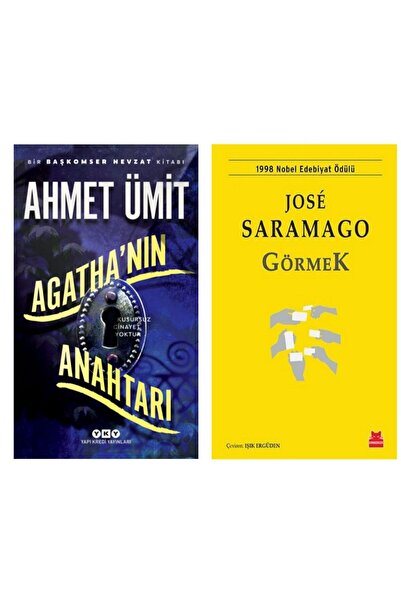 Yapı Kredi Yayınları Agatha’nın Anahtarı - Ahmet Ümit Görmek - Jose Saramago