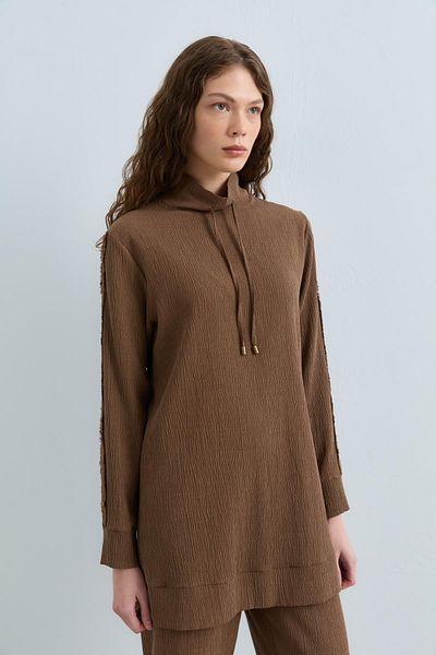 Nihan Comfortable Set - Light Brown Style Handles with Snap Fasteners